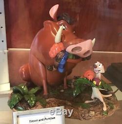 Disney Parks Exclusive The Lion King's Timon And Pumbaa Medium Figure New