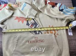 Disney Parks THE LION KING Graphic Pullover Hoodie XS
