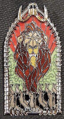 Disney Pin 00074 LION KING SCAR VILLAIN WINDOW AP Sample Artist Proof LE 24