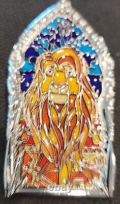 Disney Pin 00074 SIMBA LION KING STAINED WINDOW AP Sample Artist Proof LE 24