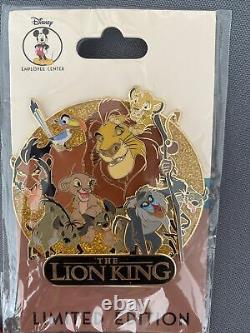 Disney Pin DEC Lion King Cluster LE 250