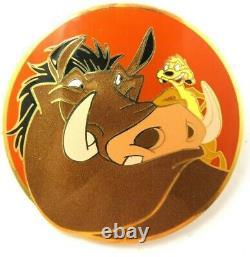 Disney Pin Disney Auctions Animal Pals Set (Pumbaa & Timon) LE 100 #26426