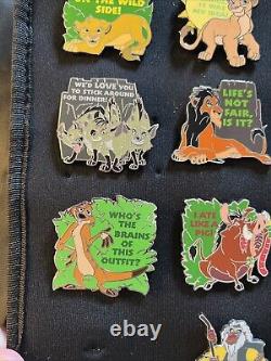 Disney Pin Set Lion King 25th Anniversary Mystery Complete