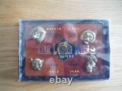 Disney Pin Set only THE LION KING Broadway Musical NEW RARE