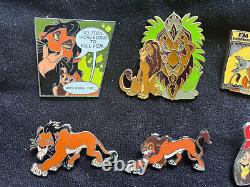 Disney Pins Scar The Lion King Collection Lot Authentic