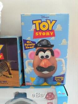 Disney Pixar Toy Story 1995 Thinkway Toys Large Lot 9 Mib Figures Buzz ...