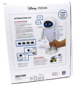Disney Pixar Wall-e Robot Interactive Talking Eve Figure Thinkway Toys Sounds