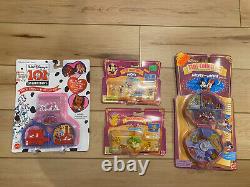 Disney Polly Pocket Tiny Collection Lot Lion King, Mickey And Minnie, Dalmatians