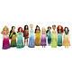 Disney Princess Shimmering Dreams Collection 11 Doll Set With Shoes Outfits Gowns