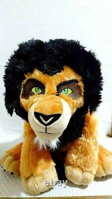 Disney × SEGA The Lion King SCAR BIG Plush Doll cushion Length20 Villans Japan