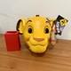 Disney Simba Head Lunchbox Lion King With Juice Box And Tags By Aladdin