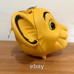 Disney Simba Head Lunchbox Lion King With Juice box and Tags by Aladdin