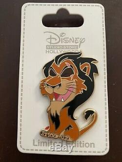 Disney Simba Scar Villain Cutie LE 300 Pin DSF DSSH Lion King HTF Hard To Find
