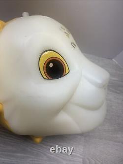 Disney Simba White Head Lunchbox Lion King. Prototype Very Rare. Please Read
