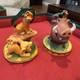 Disney Sketchbook Lot Of 2 Ornaments Simba/ Nala & Timon/pumba Lion King 2011