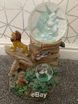Disney Snow Globe the lion king limited edition limited Edition
