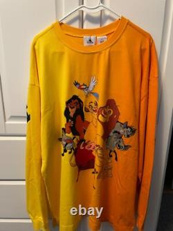 Disney Spirit Jersey Lion King Size XL New Without Tags