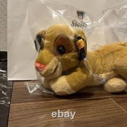 Disney Steiff Lion King Simba Plush Doll Toy New