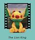 Disney Stitch Crashes The Lion King Plush Doll 3/12 Disney Store 34.5 Cm 13inchi