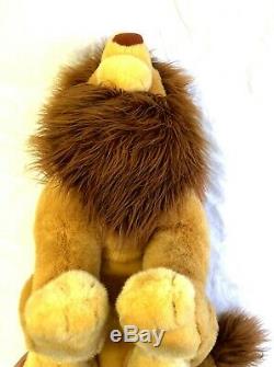 Disney Store 32 JUMBO Simba Large The Lion King Mufasa Stuffed Plush RARE
