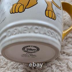 Disney Store Animated Animator Sketch Classic Lion King Simba Coffee Mug rare