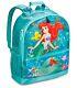 Disney Store Authentic The Little Mermaid Ariel School Backpack