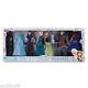 Disney Store Frozen Elsa Anna Kristoff & Hans Deluxe Doll Gift Set Fashion Dress