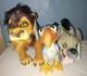 Disney Store Japan The Lion King Plush Set Big 10 Scar, Ed And Zazu Villains