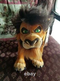 Disney Store Japan The Lion King SCAR BIG Plush Doll Villans H27cm(10.62in) NEW
