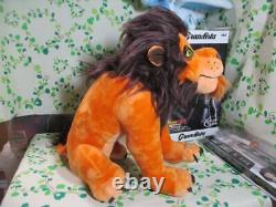 Disney Store Limited Lion King Scar Plush Height 26 cm 1031 M