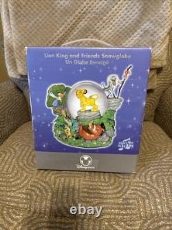 Disney Store Lion King & Friends Musical Snow Globe New