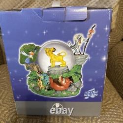 Disney Store Lion King & Friends Musical Snow Globe New