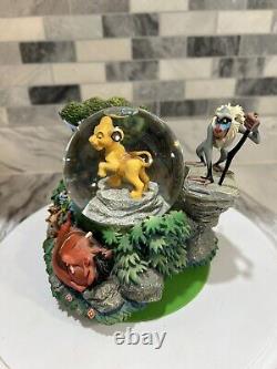 Disney Store Lion King I Just Can't Wait to be King Snow Globe Limited Edition