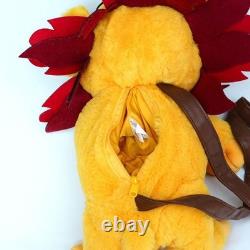 Disney Store Lion King Simba Plush Toy Shoulder Bag