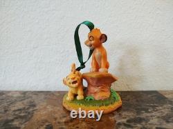 Disney Store Lion King Sketchbook Christmas Ornament Simba & Nala