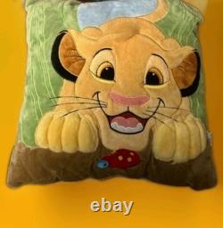 Disney Store Offical Simba & Bug Lion King cushion pillow Rare Discounted 3d New