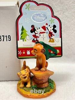 Disney Store Ornament Lion King Simba and Nala