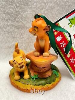 Disney Store Ornament Lion King Simba and Nala