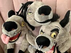 Disney Store Plush The Lion King Hyenas 15 ED BANZAI SHENZI
