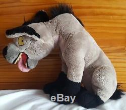 Disney Store exclusive Ed (Lion King) hyena soft plush teddy toy Stamped RARE