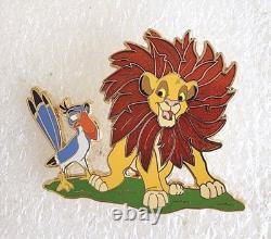 Disney Storeyoung Simba? Zazu110th Legacylion King? Le 250 Pinfree Shpg