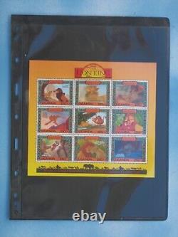 Disney THE LION KING Postage Stamps from Uganda