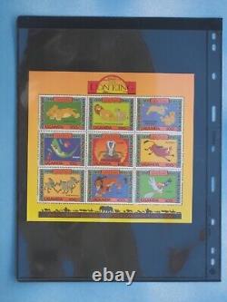 Disney THE LION KING Postage Stamps from Uganda