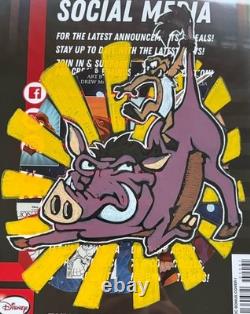 Disney The Lion King #1 Signed, Sketched, And Cut Out Art By C Whitehead CGC 9.8