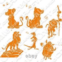 Disney The Lion King Dies Stamps Colourful Creations Charisma Pads