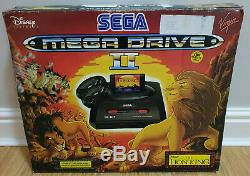 Disney The Lion King Edition Boxed Sega Mega Drive Mark II 2 Console Rare In Vgc