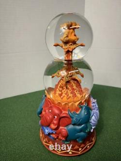 Disney The Lion King I CAN'T WAIT TO BE KING 2 Tier Snow Globe. Rare
