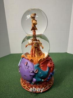 Disney The Lion King I CAN'T WAIT TO BE KING 2 Tier Snow Globe. Rare