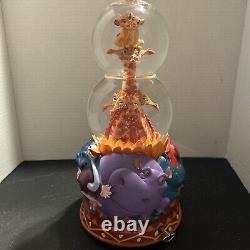 Disney The Lion King I CAN'T WAIT TO BE KING 2 Tier Snow Globe. Rare