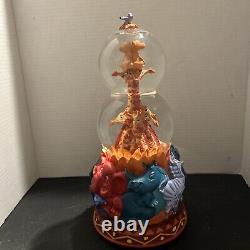 Disney The Lion King I CAN'T WAIT TO BE KING 2 Tier Snow Globe. Rare